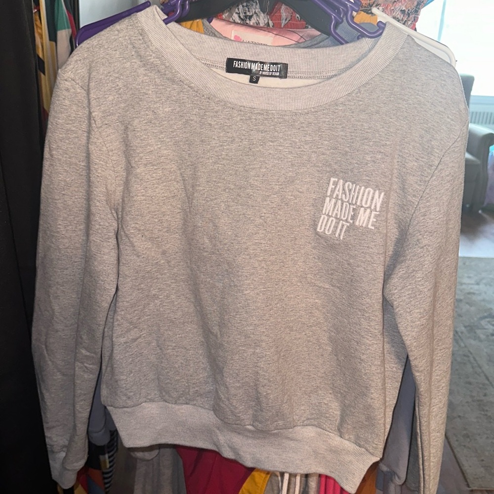 Crewneck sweatshirt